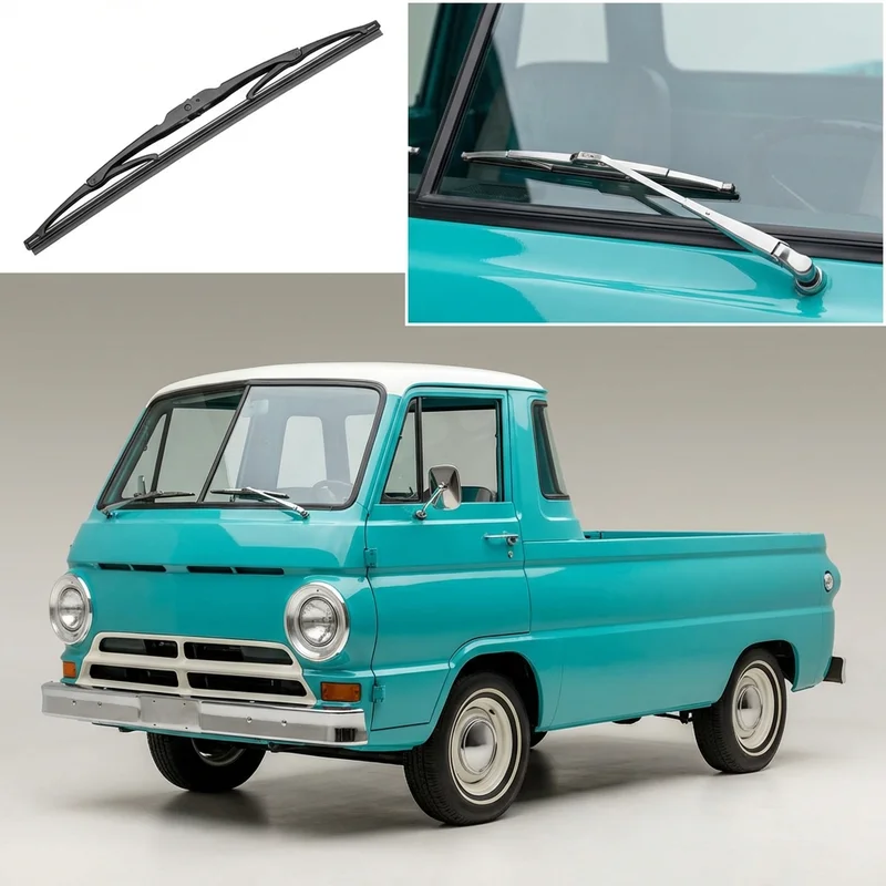 Passenger Side Wiper Blade for Dodge A100 Truck (1965 - 1970) - 1